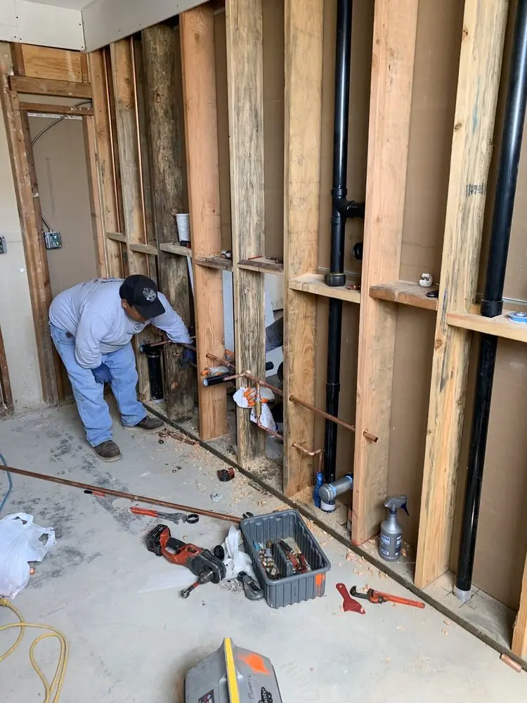 Commercial rough-in plumbing for Gas Line Repair in Ironwood Vistas
